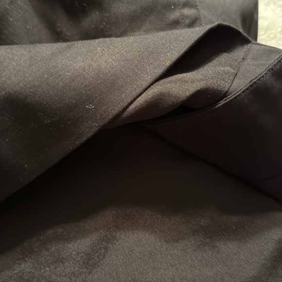 Michael Kors Black A-Line Button front skirt. Size 12. - Picture 7 of 9